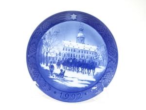 ROYAL COPENHAGEN　ロイヤルコペンハーゲン　女王の馬車　イヤープレート(1992年)